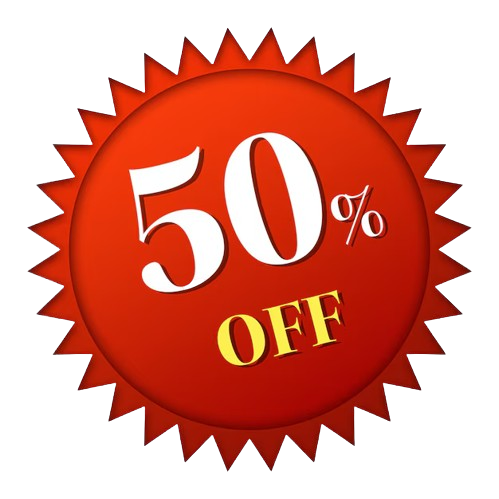 50% OFF